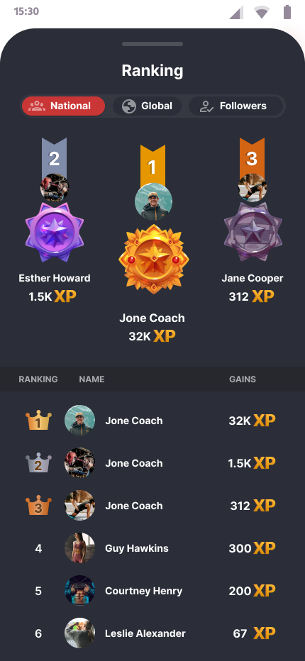 FOZUP Rewards Hub Screenshot