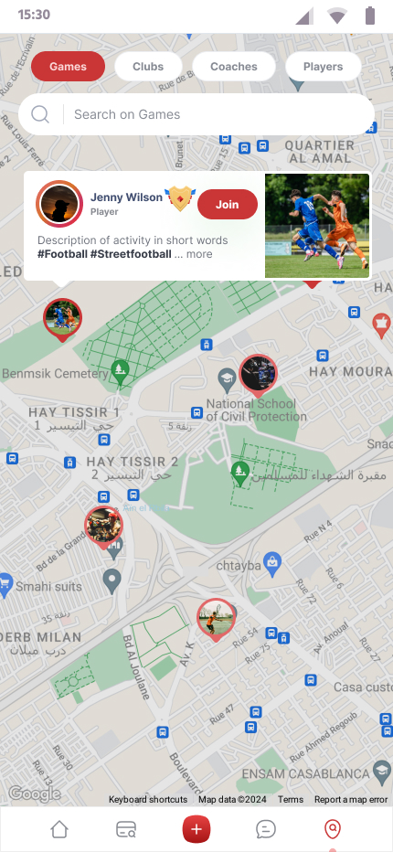 FOZUP Search Screenshot